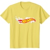 image:imageHot Wheels Smoke Flag Logo TShirtLemon Yellow