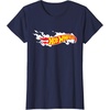 image:imageHot Wheels Smoke Flag Logo TShirtNavy Blue