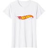 image:imageHot Wheels Smoke Flag Logo TShirtWhite