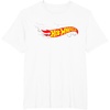 image:imageHot Wheels Smoke Flag Logo TShirtWhite