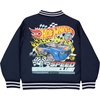 image:imageIsaac Morris Limited Mattel Hot Wheels Speed Club Boys Varsity Bomber Jacket  Graphic Print Hot Wheels Jacket for KidsNavy