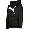 image:imagePUMA Boys Logo Pullover Hoodie Fleece Sweatshirt Large Front PocketPuma Black