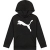 image:imagePUMA Boys Logo Pullover Hoodie Fleece Sweatshirt Large Front PocketPuma Black