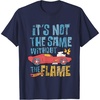 image:imageHot Wheels  Its Not The Same Without The Flame TShirtNavy Blue
