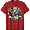 image:imageHot Wheels Monster Trucks  Crush It TShirtCranberry Red