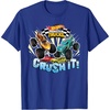 image:imageHot Wheels Monster Trucks  Crush It TShirtRoyal Blue