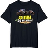 image:imageHot Wheels Monster Trucks  Go Big Go Hot Wheels TShirtBlack
