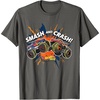 image:imageHot Wheels Monster Trucks  Smash and Crash TShirtAsphalt Grey