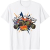 image:imageHot Wheels Monster Trucks  Smash and Crash TShirtWhite