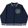 image:imageIsaac Morris Limited Mattel Hot Wheels Speed Club Boys Varsity Bomber Jacket  Graphic Print Hot Wheels Jacket for KidsNavy