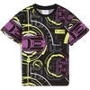 image:imagePUMA boys Short Sleeve Cotton Graphic Tshirt CrewneckBlack  Hot Wheels