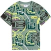 image:imagePUMA boys Short Sleeve Cotton Graphic Tshirt CrewneckGreen Moon  Hot Wheels