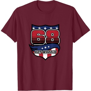 image:imageHot Wheels  4th of July 68 TShirtBurgundy