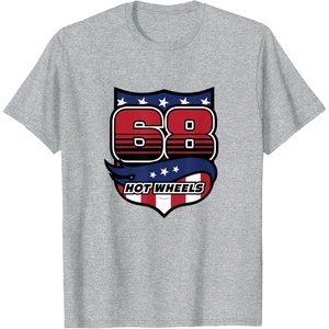 image:imageHot Wheels  4th of July 68 TShirtHeather Grey
