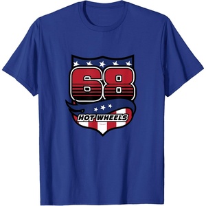 image:imageHot Wheels  4th of July 68 TShirtRoyal Blue