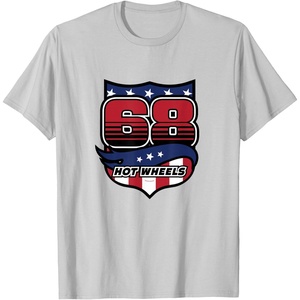 image:imageHot Wheels  4th of July 68 TShirtSilver Grey