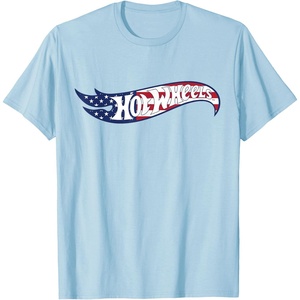 image:imageHot Wheels  4th of July Americana Logo TShirtBaby Blue