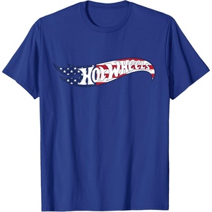 image:imageHot Wheels  4th of July Americana Logo TShirtRoyal Blue