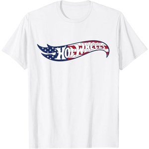 image:imageHot Wheels  4th of July Americana Logo TShirtWhite
