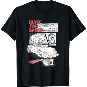 image:imageHot Wheels  Built for Speed Comic Panels TShirtBlack