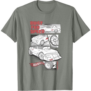 image:imageHot Wheels  Built for Speed Comic Panels TShirtOlive Heather