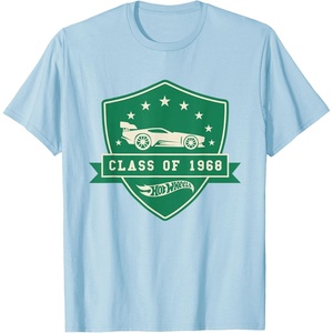 image:imageHot Wheels  Class of 1968 Badge TShirtBaby Blue