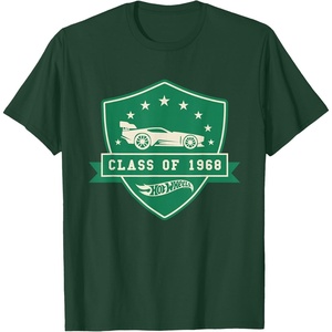 image:imageHot Wheels  Class of 1968 Badge TShirtDark Green