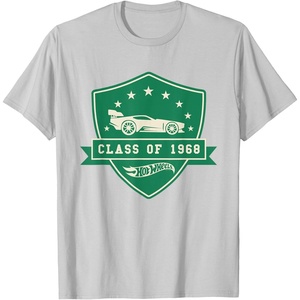 image:imageHot Wheels  Class of 1968 Badge TShirtSilver Grey