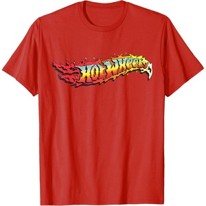 image:imageHot Wheels  Comic Book Fire Logo TShirtRed