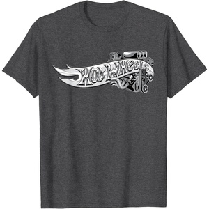 image:imageHot Wheels  Engine Logo TShirtDark Heather Grey