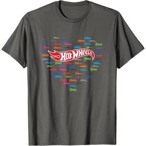 image:imageHot Wheels  Heart Shape TShirtAsphalt Grey