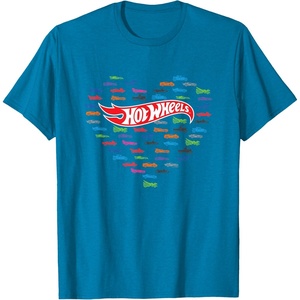 image:imageHot Wheels  Heart Shape TShirtSapphire Blue