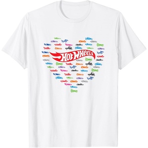 image:imageHot Wheels  Heart Shape TShirtWhite