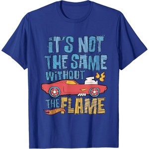 image:imageHot Wheels  Its Not The Same Without The Flame TShirtRoyal Blue