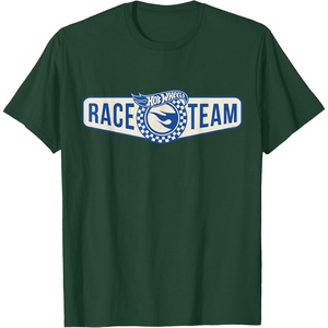 image:imageHot Wheels  Race Team Badge TShirtDark Green