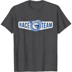 image:imageHot Wheels  Race Team Badge TShirtDark Heather Grey