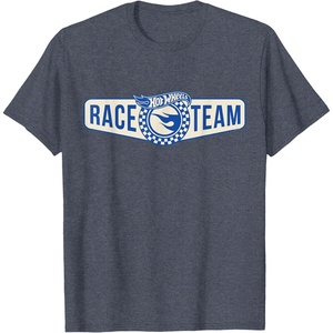 image:imageHot Wheels  Race Team Badge TShirtHeather Blue