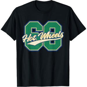image:imageHot Wheels  Varsity 68 TShirtBlack
