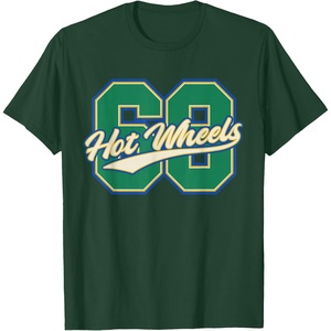 image:imageHot Wheels  Varsity 68 TShirtDark Green