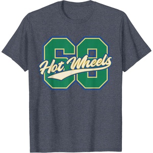 image:imageHot Wheels  Varsity 68 TShirtHeather Blue
