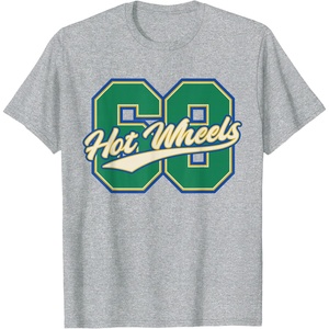 image:imageHot Wheels  Varsity 68 TShirtHeather Grey