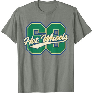 image:imageHot Wheels  Varsity 68 TShirtOlive Heather
