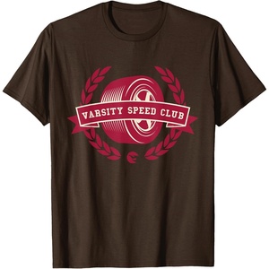 image:imageHot Wheels  Varsity Speed Club Tire Badge TShirtBrown