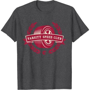 image:imageHot Wheels  Varsity Speed Club Tire Badge TShirtDark Heather Grey
