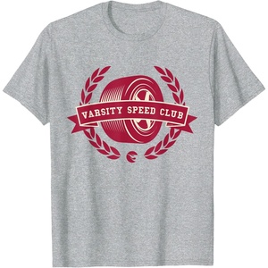 image:imageHot Wheels  Varsity Speed Club Tire Badge TShirtHeather Grey