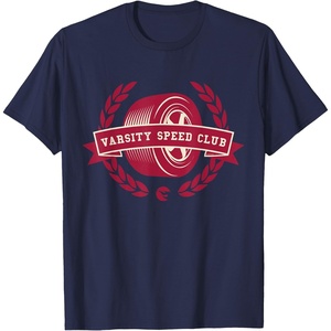 image:imageHot Wheels  Varsity Speed Club Tire Badge TShirtNavy Blue