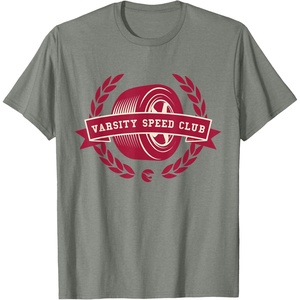 image:imageHot Wheels  Varsity Speed Club Tire Badge TShirtOlive Heather