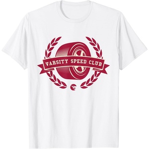 image:imageHot Wheels  Varsity Speed Club Tire Badge TShirtWhite