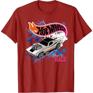 image:imageHot Wheels 90s Vintage Made to Race Lightning TShirtCranberry Red