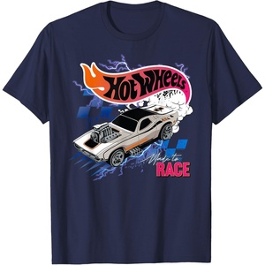 image:imageHot Wheels 90s Vintage Made to Race Lightning TShirtNavy Blue